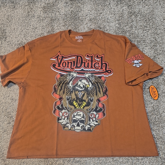 Von Dutch "Eagle Skull" T Shirt Size 3XL - Picture 5 of 5